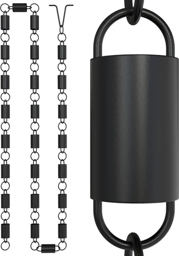 Aluminium loop rain chain